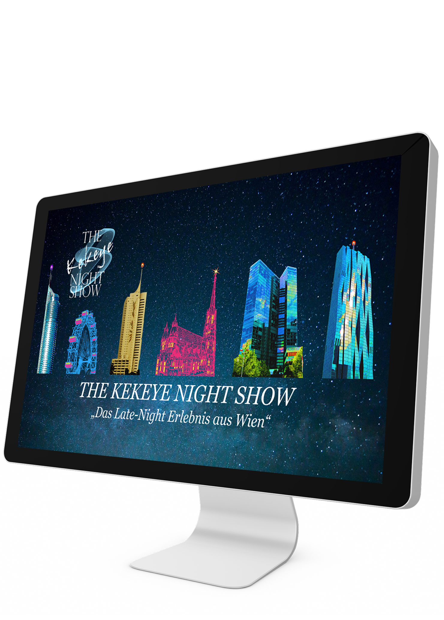 The Kekeye Night Show Vienna, Company Presentation, Image Film, Marketing, Talk Show, Late Night with Designer Robert Kekeye, Night Show, Late Night, Show, Web Design, Kekeye Design, Kekeye, Website, Homepage, Web Design, Graphic Design, Graphic, Vienna, Austria