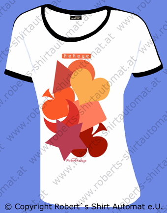 T-Shirt Kollektion, Trendfarben 2012, Shapes & Colors, designed by Kekeye!