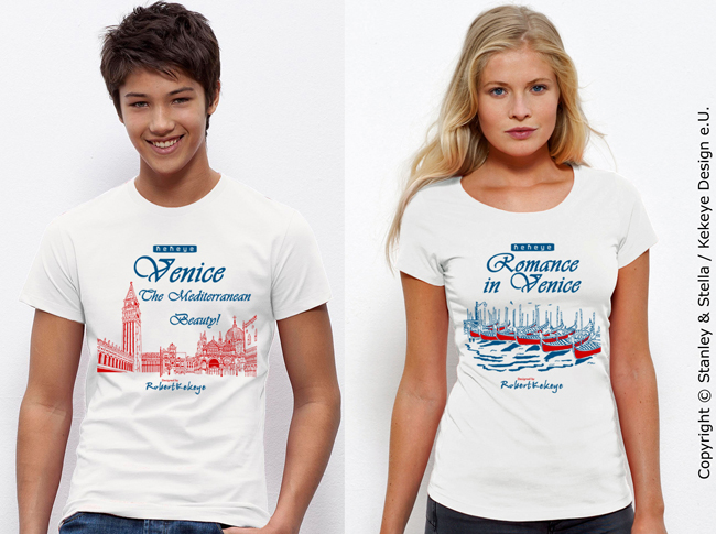 Venedig, Venice, Venezia Tshirt, Markusplatz / Foto © Kekeye Design e.U.