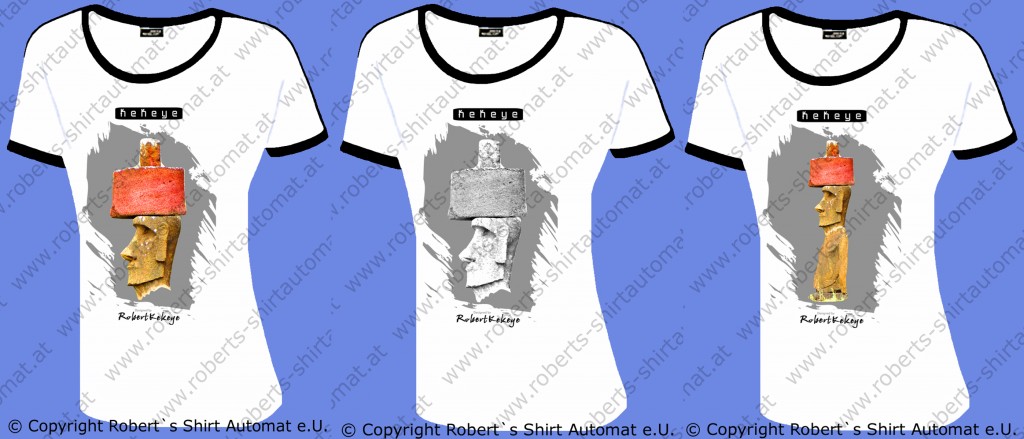 Osterinsel Easter Island Damen Tshirt Kollektion Osterinsel Easter Island Damen Tshirt Kollektion