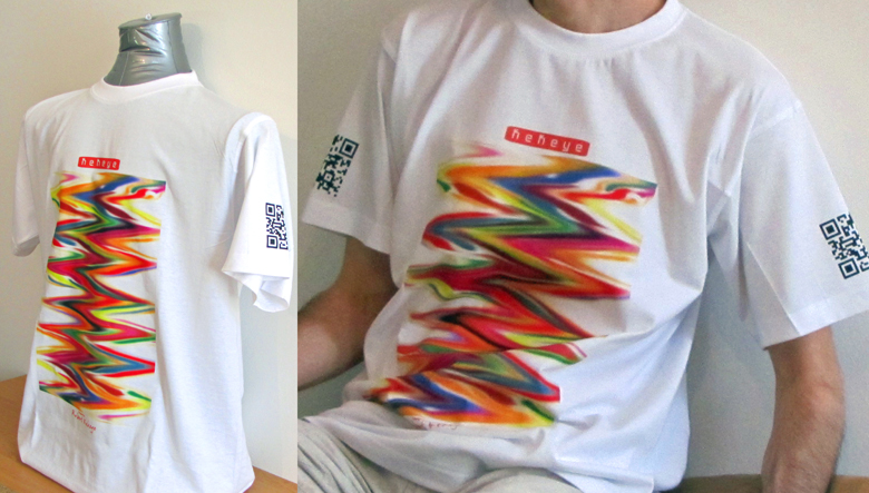 T-Shirt Foto-Shooting Color Magic, Kekeye Design / Foto © Robert`s Shirt Automat e.U. T-Shirt Foto-Shooting Color Magic, Kekeye Design / Foto © Robert`s Shirt Automat e.U.