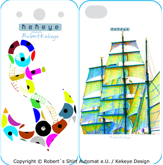 iPhone Case, Hülle in Kekeye Maritime Design / Photo © Kekeye Design