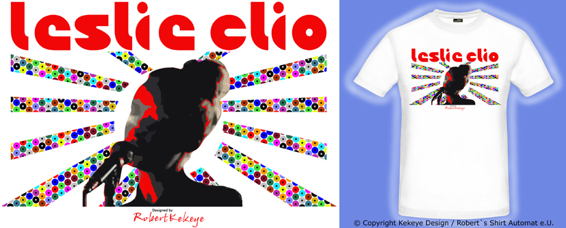 Leslie Clio Design T-Shirt Contest / Draft by © Kekeye Design, Robert`s Shirt Automat e.U.