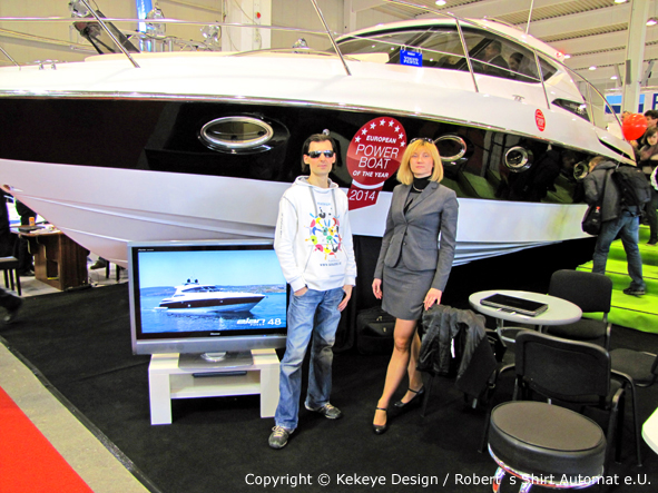 Kekeye Design at Austrian Boatshow Tulln / Photo Kekeye Design / Robert`s Shirt Automat e.U. Kekeye Design at Austrian Boatshow Tulln / Photo Kekeye Design / Robert`s Shirt Automat e.U.