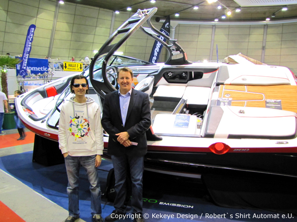 Kekeye Design at Austrian Boatshow Tulln / Photo Kekeye Design / Robert`s Shirt Automat e.U. Kekeye Design at Austrian Boatshow Tulln / Photo Kekeye Design / Robert`s Shirt Automat e.U.