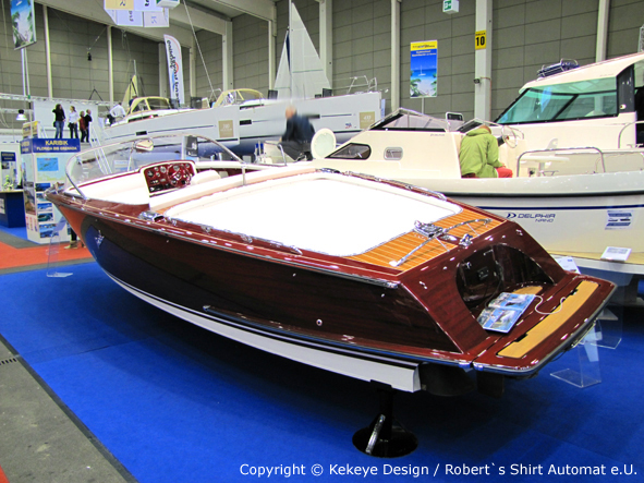 Kekeye Design at Austrian Boatshow Tulln / Photo Kekeye Design / Robert`s Shirt Automat e.U. Kekeye Design at Austrian Boatshow Tulln / Photo Kekeye Design / Robert`s Shirt Automat e.U.