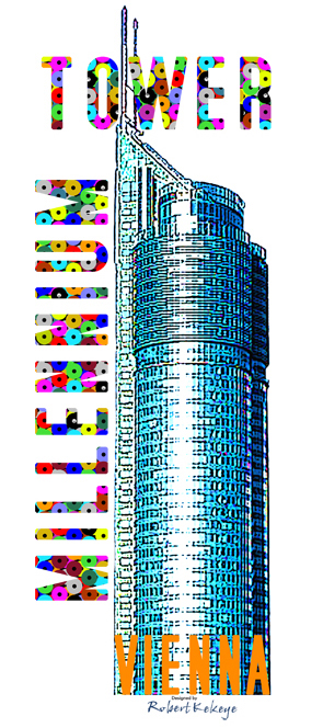Kekeye Design Motiv zum 15. Jubiläum von Millennium City / Foto © Kekeye Design, Robert`s Shirt Automat e.U.