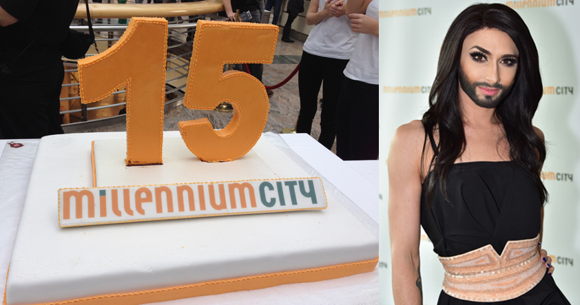 15-Jahresfeier Millennium Tower mit Conchita Wurst / Foto © Millennium Tower Verwaltungs- und Service Ges.m.b.H.