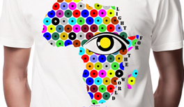Afrika, Giraffe T-Shirt inkl. 5€ Spende für blinde und sehbehinderte Menschen!