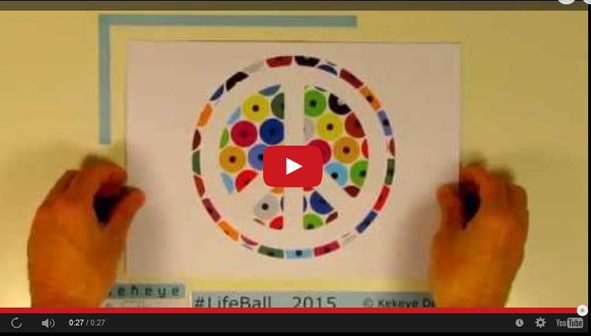 Kekeye Video in Dots Design for the Life Ball 2015 in Vienna! Please Vote & Share