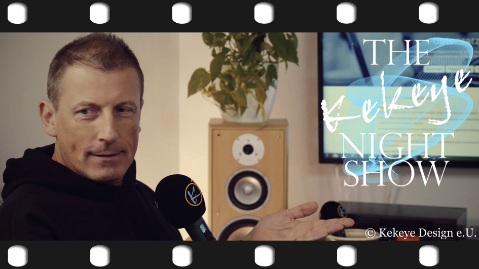 THE KEKEYE NIGHT SHOW – Sendung 2 – Datensatz.at Wien, Oktober 2017 / Photo © Kekeye Design